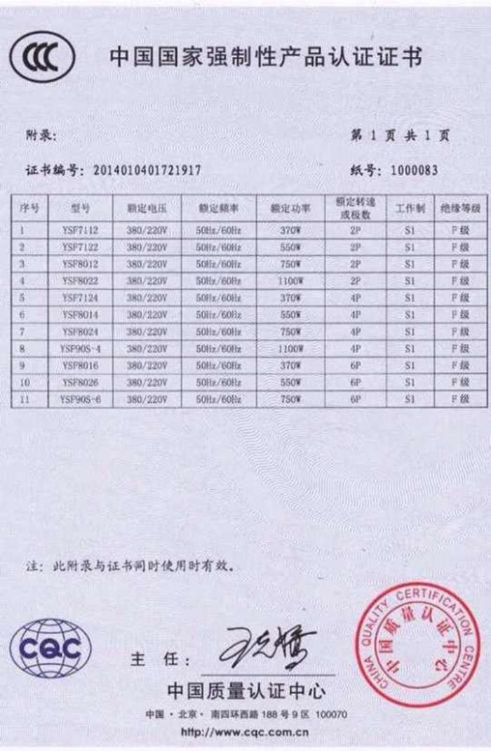 瑞泰風(fēng)環(huán)?？照{(diào)3C質(zhì)量認(rèn)證2